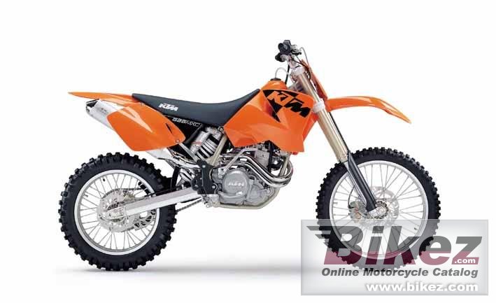 Big  525 mxc desert racing picture and wallpaper from Bikez.com